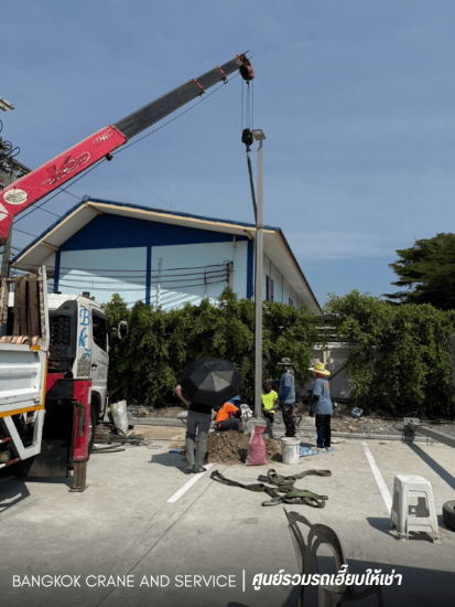 บริการรถเฮี๊ยบติดกระเช้า